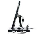 CTA Digital Flat-Folding Tabletop Security Stand for iPad Generation 5-6, iPad Pro 9.7-in and iPad Air - Black