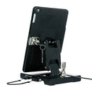 CTA Digital Flat-Folding Tabletop Security Stand for iPad Generation 5-6, iPad Pro 9.7-in and iPad Air - Black