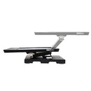 CTA Digital Flat-Folding Tabletop Security Stand for iPad Generation 5-6, iPad Pro 9.7-in and iPad Air - Black