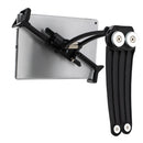 CTA Digital 2-in-1 Security Multi-Flex Tablet Stand and Magnetic Wall Mount for 17.8-cm (7-in) to 35.6-cm (14-in) Tablets - Black