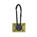 CTA Digital Magnetic Splash-Proof Case with Metal Mounting Plates for iPad 7th and 8th Gen 10.2-in, iPad Air 3 and iPad Pro 10.5-in - Yellow