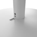 CTA Digital Heavy-Duty Universal Grip Kiosk Stand with 360-degree Rotation for 17.78-cm (7-in) to 33.02-cm (13-in) Tablets - White