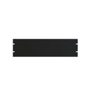 Hammond 3U Flat Aluminum Rack Panels - Matte Black