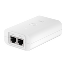 Ubiquiti 24-volt DC 12-watt Gigabit PoE Adapter - White