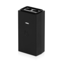 Ubiquiti 24-volt DC 12-watt Gigabit PoE Adapter - Black