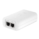 Ubiquiti 24-volt DC 24-watt Gigabit PoE Adapter - White