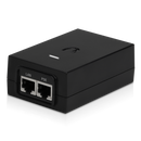 Ubiquiti 48-volt DC 24-watt Gigabit PoE Adapter - Black