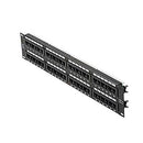 Vertical Cable 2U CAT5E 48 Port, 110 IDC Patch Panel - Black