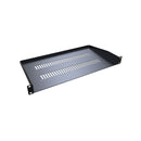 Hammond 1U Vented 25.4-cm (10-in) Deep Universal Rack Mounting Shelf