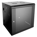 Rack Basics 15U 0.7-meter (30-in) Swing-Out Wall Mount Cabinet - Black