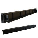 Rack Basics 1U Tool Free Mounting Plastic Blank Panel - 10 Pack - Black