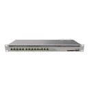 MikroTik 1-GB RAM 13-port Gigabit Ethernet Router - Rackmountable - Silver