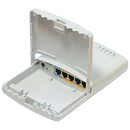 MikroTik PowerBOX 5-port Ethernet with PoE Output for 4-ports Router - White
