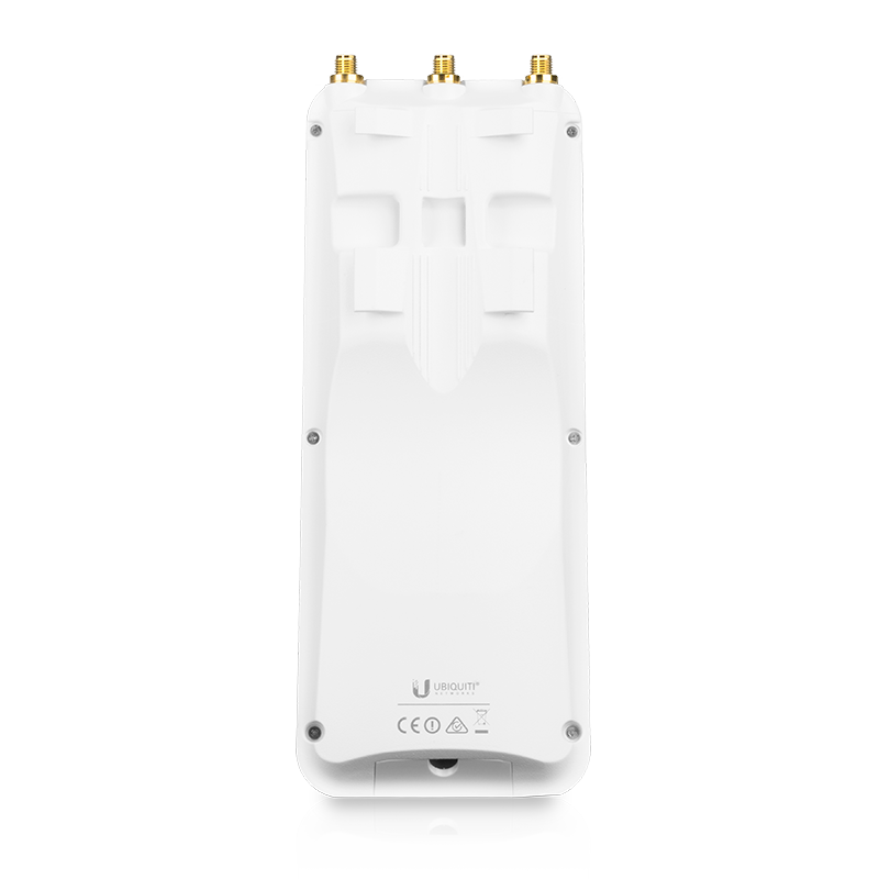 Ubiquiti UISP airMAX Rocket Prism AC Gen2 5-GHz Radio BaseStation with airPrism Active RF Filtering Technology - White - US Version