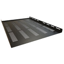 Hammond Manufacturing RZVS Series 4-Post Mounting Zero Space Fixed Shelf - 65.63-cm (25.84-in) x 45.08-cm (17.75-in) - Black