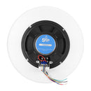 Saga Elite 20.3-cm (8-in) Round In-Ceiling Speaker with 25-volt/70-volt Transformer - Single - White