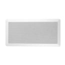Saga Elite LCR Dual 13.3-cm (5.25-in)-in In-Wall Center Channel Speaker with Black Kevlar Woven Cones - Single - White