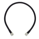 SureCall SC400 Ultra Low Loss Coax Cable with N-Male Connectors - 0.5-meter (2-ft) - Black