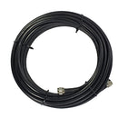 SureCall SC400 Ultra Low Loss Coax Cable with N-Male Connectors - 3-meter (10-ft) - Black