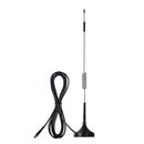 SureCall Exterior Wideband 30.4-cm (12-in) 50-0hm 3-5-dBi Gain Magnetic Roof-Mount Vehicle Antenna with FME-Female Connector - Black