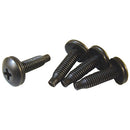 Hammond 10-32 Rack Screws - 500 Jar - Black