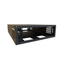 Hammond 3U 91.4-cm (36-in) Wide Slim Wall and Floor Rack Cabinet