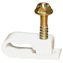 TDL Signature Series Dual Flexible Clips with 22-mm (7/8-in) Screw - 100-pack - White