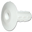 HomeWorx Signature Series Single Feed-Through Bushing - 100-pack - White