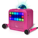 Singsation Star Burst All-In-One Karaoke Party System - Pink