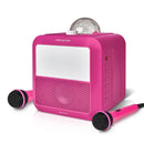 Singsation Star Burst All-In-One Karaoke Party System - Pink