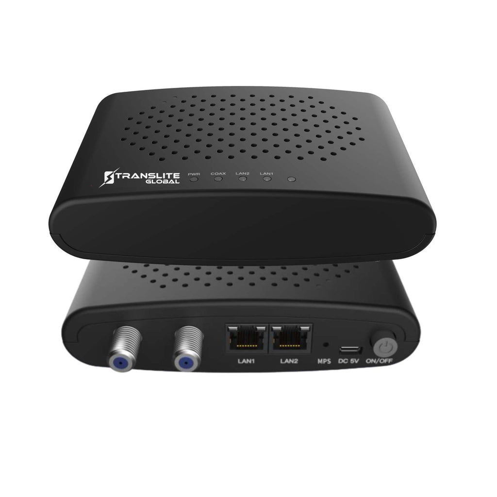 moca is beautiful キャノンデール CAADOPTIMO4 goCoax MoCA 2.5 Adapter with 2.5GbE Ethernet Port. MoCA 2.5