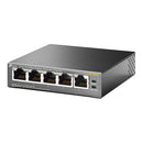 TP-Link 5-port 10/100-Mbps Unmanaged Desktop Switch with 4-port PoE - Grey