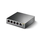 TP-Link 5-port 10/100-Mbps Unmanaged Desktop Switch with 4-port PoE - Grey