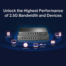 TP-Link 8-port 2.5G Desktop Switch - Grey