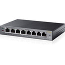 TP-Link 8-port Gigabit Easy Smart Switch with 4-port PoE - Grey