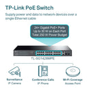 TP-Link 28-port Gigabit Easy Smart Switch with 24-port PoE+ - Grey