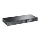 TP-Link JetStream 16-port Gigabit Smart Switch with 2 SFP Slots - Grey