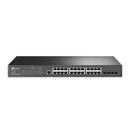 TP-Link JetStream 24-port Gigabit L2 Managed Switch with 4 SFP Slots - Grey