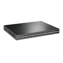 TP-Link JetStream 52-port Gigabit L2+ Managed Switch with 48-port PoE+ - Grey