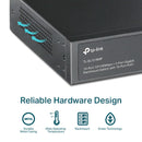 TP-Link 16-port 10/100Mbps + 2-port Gigabit Unmanaged PoE Switch - Grey