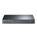 TP-Link 8-port 10/100Mbps + 3-port Gigabit Desktop Switch with 8-port PoE+ - Grey
