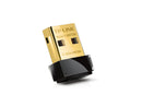 TP-Link 150-Mbps 2.4-GHz Wireless N Nano USB 2.0 Adapter - Black