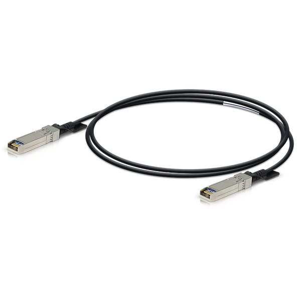 Ubiquiti UniFi Direct Attach Passive 10-Gbps Copper Cable - 3-meter (10-ft) - Black