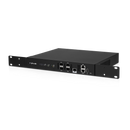 Ubiquiti UFiber 4-port GPON Optical Line Terminal - Rackmountable - Black