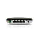 Ubiquiti UFiber 4-Port Gigabit Passive Optical Network Router with Wi-Fi - Black