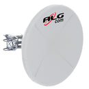 ALGcom UHP 5-GHz 30.8-dBi Full Band Parabolic Antenna (Compatible with Mimosa C5X) - White