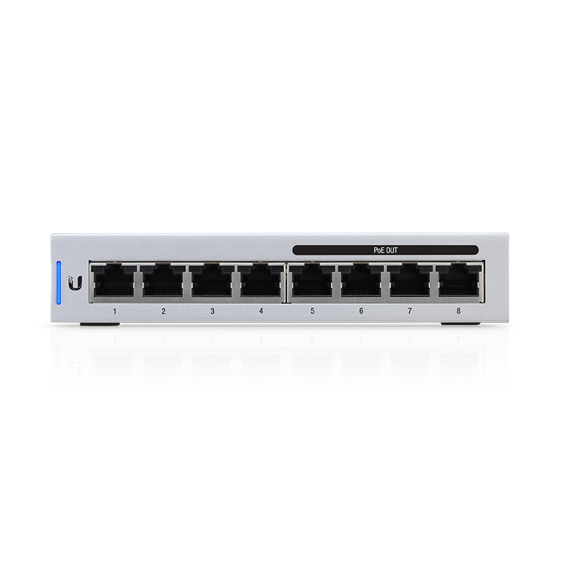 Ubiquiti UniFi 8-port Gigabit Compliant Managed Switch with 4-port