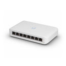 Ubiquiti UniFi Switch Lite Managed 8-port Gigabit Ethernet Switch with 4-port Auto-Sensing 802.3at PoE+ - White