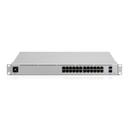 Ubiquiti UniFi 24-port switch with (24) Gigabit RJ45 ports and (2) 10G SFP+ ports - Grey