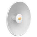 Mimosa 4.9-6.4 GHz 25-dBi Modular Twist-on 429-mm (16.9-in) Horn Antenna for C5x - 8-pack - White